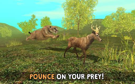 Wild Cougar Sim 3D स्क्रीनशॉट 3