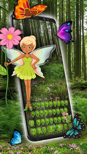 Magical Forest Keyboard Theme screenshot 1