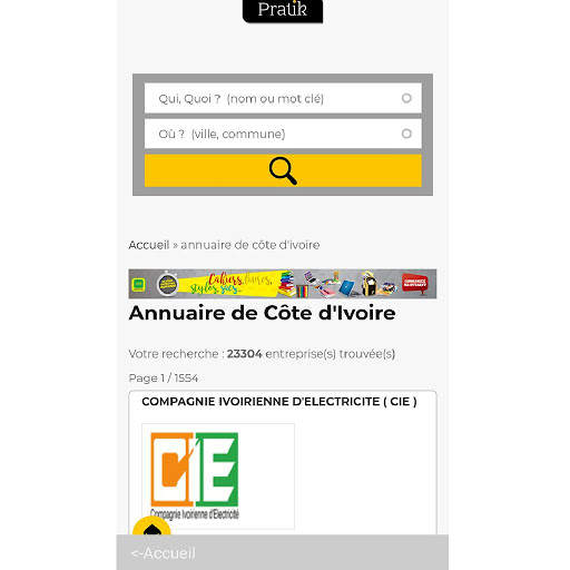 Pratik Cote d'Ivoire screenshot 2