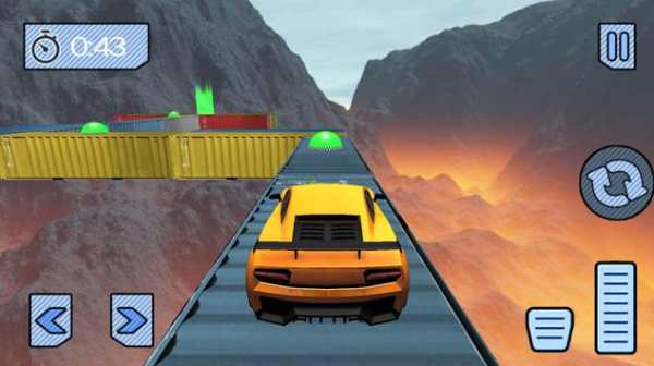 Impossible Stunt Car Tracks Mega Ramp Car Racing screenshot 4