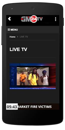 GAMBIA TV GM24 APP screenshot 3