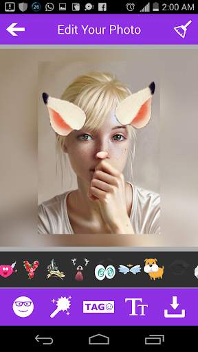 Sweet Girl-Photo Square Editor screenshot 7
