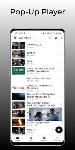 My Player: Video/Music Player screenshot 5