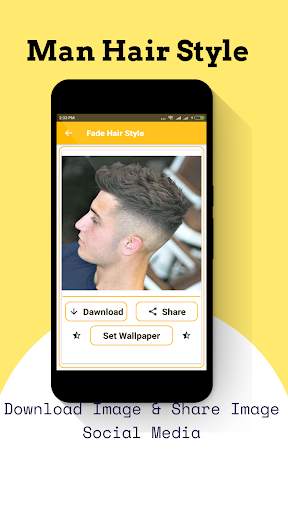 Hair Style Man 3 تصوير الشاشة