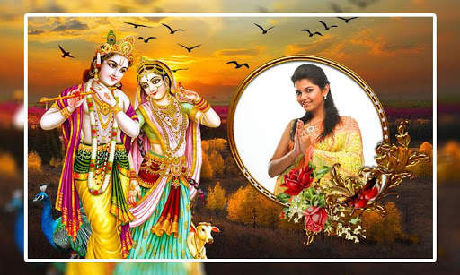 Radha Krishna Photo Frames скриншот 2