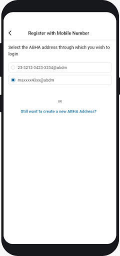 ABHA screenshot 2