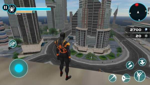 Rope Shadow Hero - Amazing Stickman Spider Fight screenshot 2