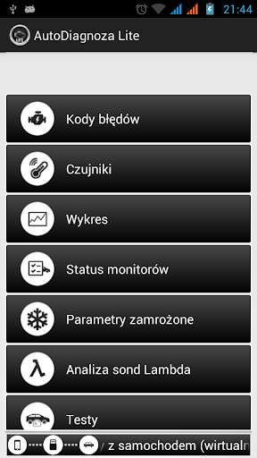 AutoDiagnoza LITE (OBDII ELM) screenshot 1