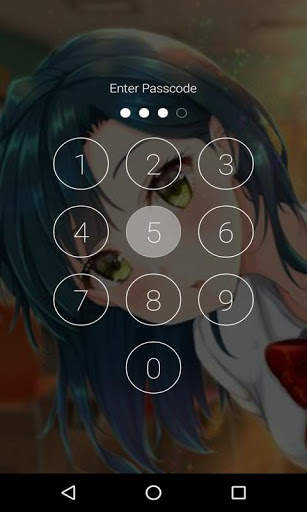 Kawaii Anime Girl Lock Screen, Kawaii Anime Girl screenshot 3