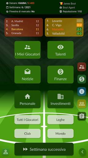 Agente Calcistico screenshot 1