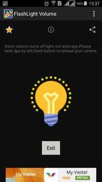 Flashlight Volume screenshot 1