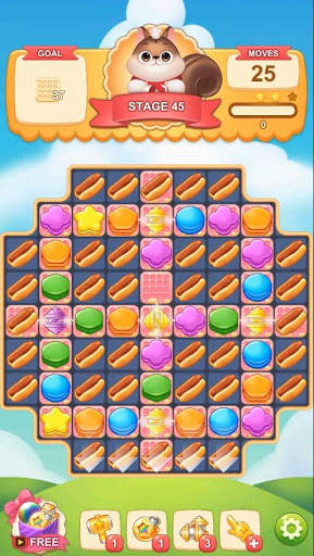New Sweet Cookie Friends: Puzzle World screenshot 6