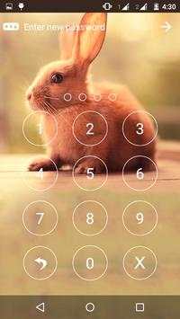 Rabbit App Lock Theme screenshot 3