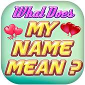My Name Meanings App