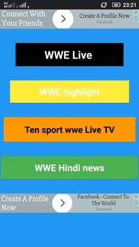 WWE live TV & news screenshot 1