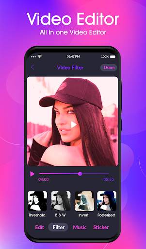 Video Editor - Video Maker With Music screenshot 3