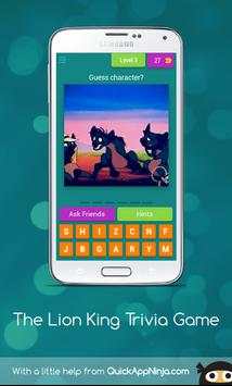 The Lion King Trivia - Guess Cartoon Character screenshot 4