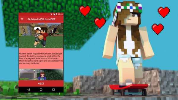 MOD Girlfriend for Minecraft (Girlfriend Mod) screenshot 2