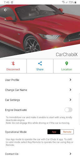 Car Chabi X-Smartphone Car Key स्क्रीनशॉट 5