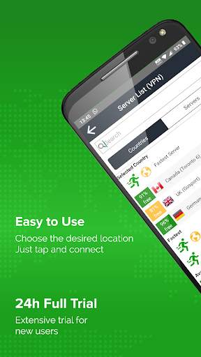 Unlimited VPN app - Simple and easy to use - ibVPN screenshot 3
