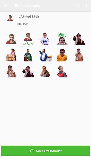 Afghanistan Stickers for WhatsApp (WAStickerApps) screenshot 5