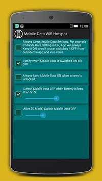 Mobile Data Wifi HotSpot Free screenshot 3