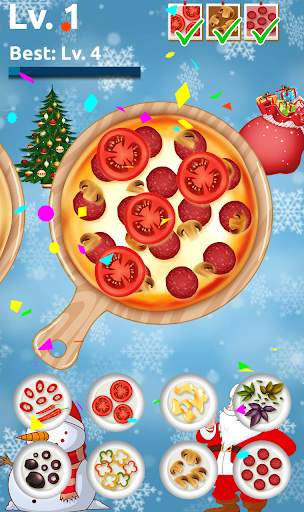 Christmas Pizza Cooking - Pizza Maker Kitchen Game screenshot 5