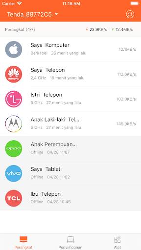 Tenda WiFi screenshot 1