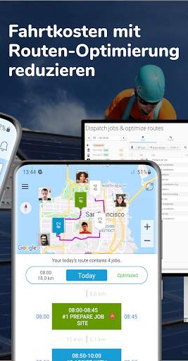 Hellotracks - Tracking Karte screenshot 2