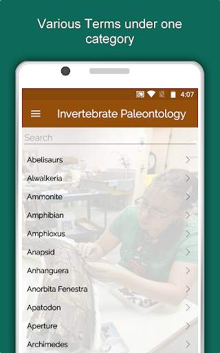 Palaeontology Dictionary - Fossil Discovery Guide 11 تصوير الشاشة