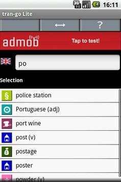 tran-go Lite screenshot 1