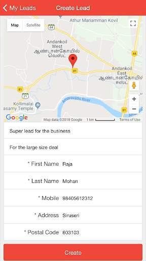 Chola CRM screenshot 5