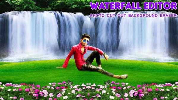 Waterfall Photo Editor - Background Eraser screenshot 3