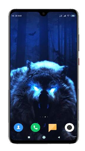 Neon Animals Wallpaper HD screenshot 1