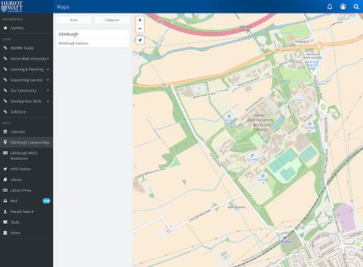myHWU screenshot 7