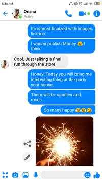 Fake chat for Messenger, fake chat conversation screenshot 6