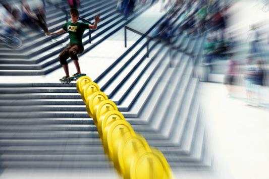 Skater Train Game 3D! screenshot 2