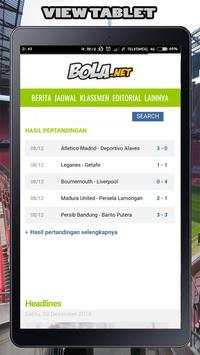 Bola Net For Mobile screenshot 5