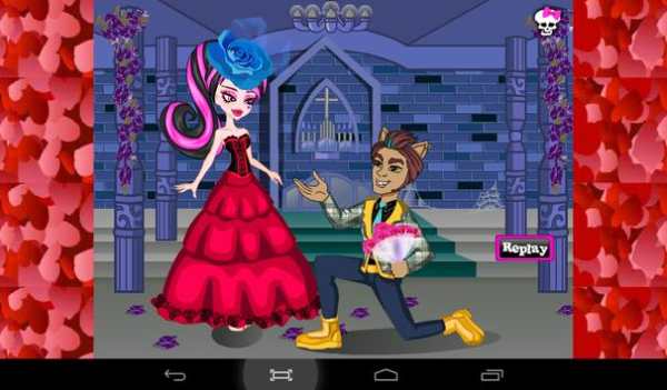 Monster Wedding Dress Up Games screenshot 3