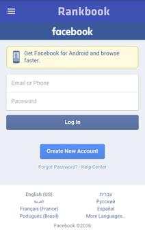 Ranks for Facebook screenshot 3