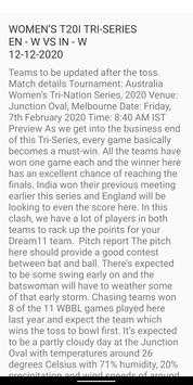Dream Team Fantasy #1 App for  Dream11 Teams screenshot 4