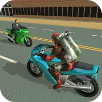 Jetpack Hero Miami Crime on 9Apps