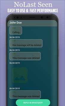 No Last Seen - View Deleted Whatsapp Messages screenshot 5