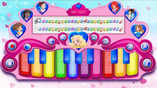 Pink Real Piano Princess Piano screenshot 6