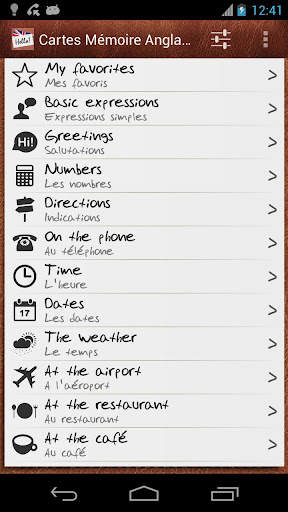 Apprenez l'Anglais screenshot 1