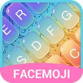 Rainbow Keyboard for Facemoji v1.0