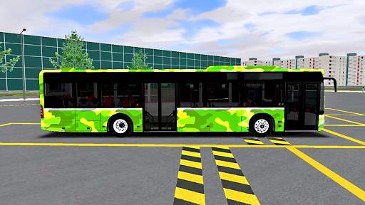 Army bus simulator 3D army bus driving games 2021 screenshot 4