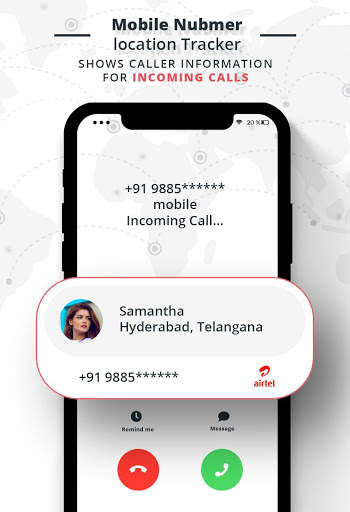 Mobile number location finder screenshot 1