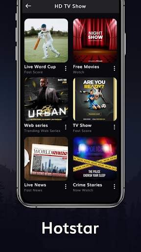 Hotstar LiveTv Shows-Hotstar Cricket Tips 2021 screenshot 2