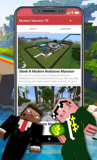 Modern Mansion Map for Minecraft screenshot 1